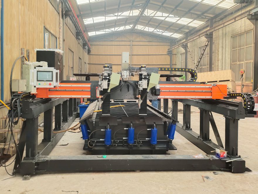 Double Torch Wear Plate Harfacing Machine